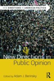 Photo of Large Group of People with American Flag & Yellow Title Block